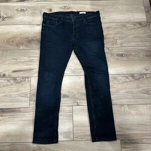All Saints Mens Cigarette Skinny Stretch Jeans